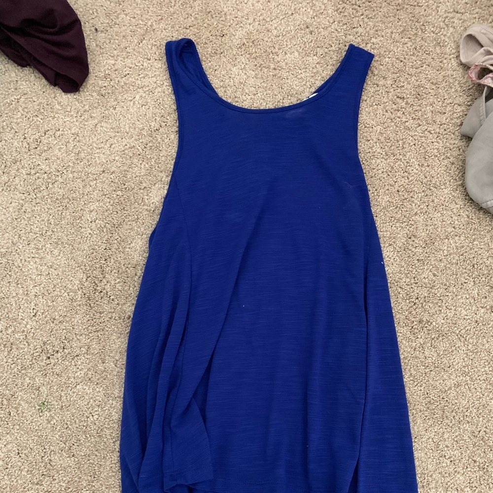 American eagle blue tank